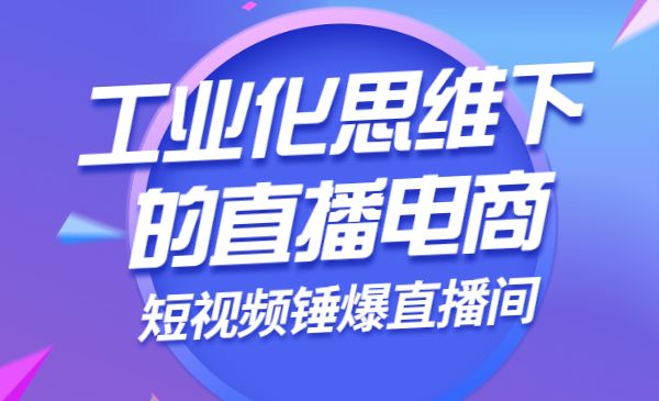 工业化思维下的直播电商之短视频锤爆直播间,听话照做执行爆单_wwz